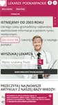 Mobile Screenshot of lekarze-podkarpackie.pl
